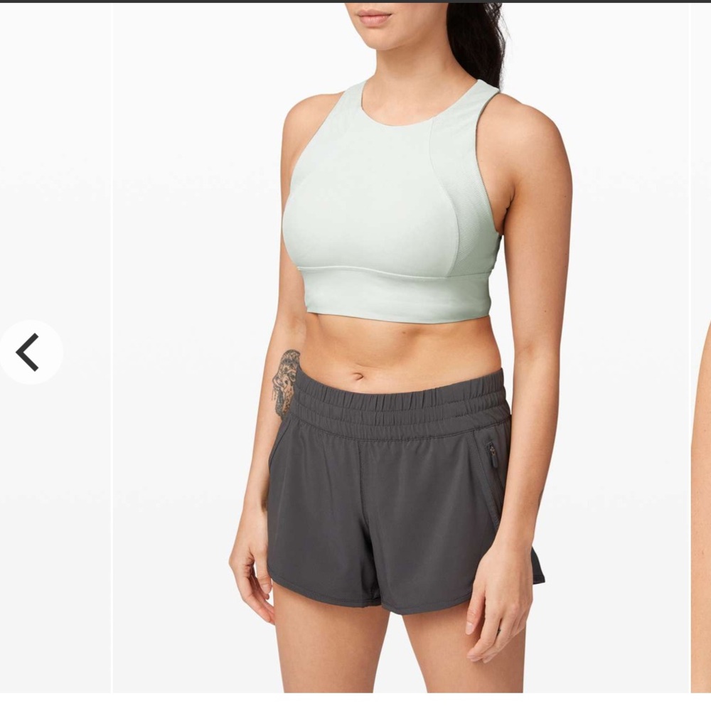 Lululemon Set Challenger Bra - mint green - size 6